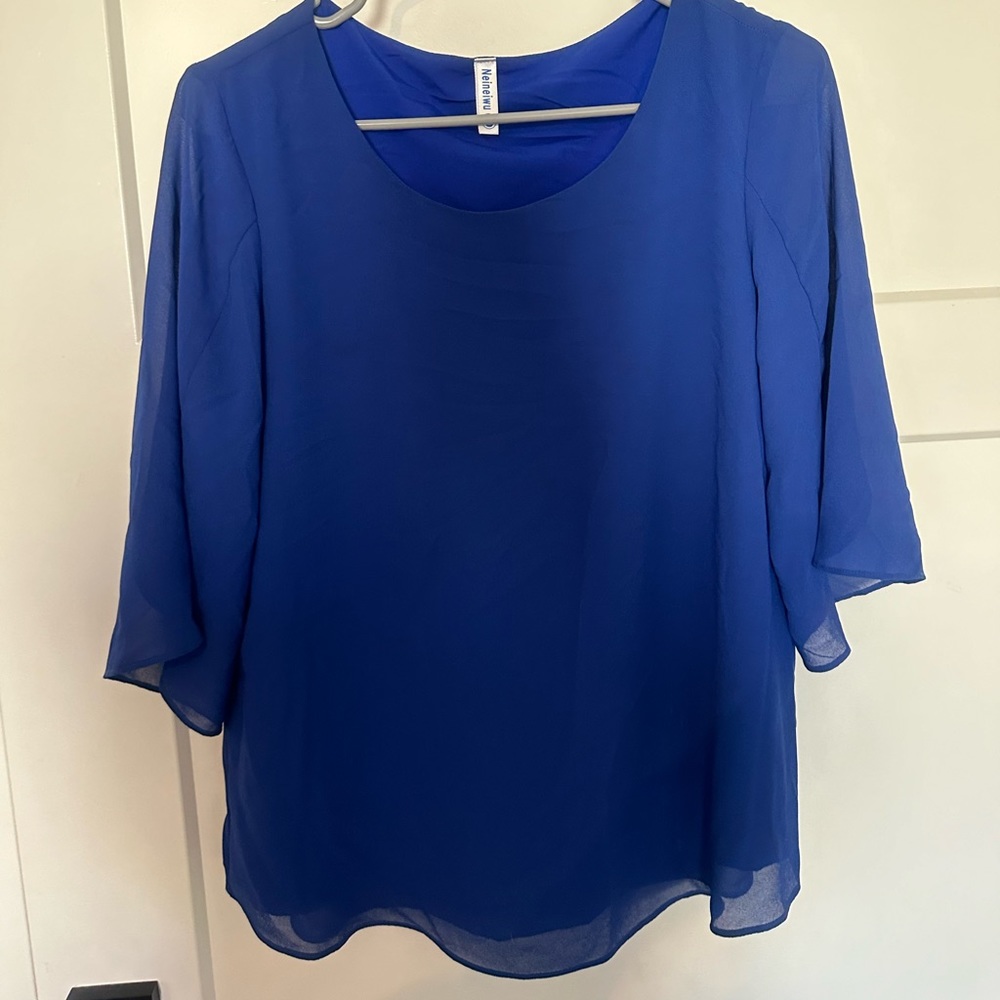 3/4 sleeve blouse